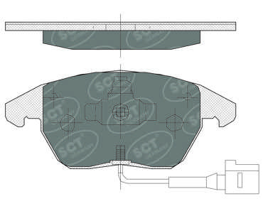 DISK.PL.VW G-5/CADDY 3/A3 03+