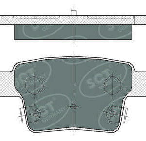 DISK PL.FORD MONDEO 3 ZADNJE 00+