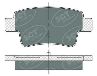 DISK PL. Z.OPEL CORSA D 06+