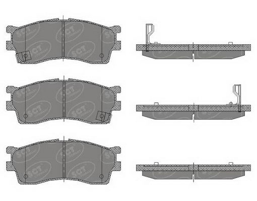 DISK PL.KIA RIO / CLARUS/ SHUMA 2