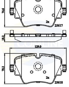 DISK PL. BMW X1 F48 / X2 F39 comline