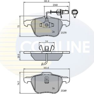 DISK PL. VW SHARAN/TRANSPORTER IV comline