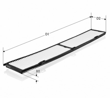 FIL.POLENA BMW 3 E31 05+/BMW 1 E87 tecneco