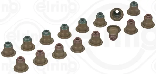 GUMICE VENTILA FORD 1.8 16V 8 KOM ZELENE 8 KOM CRVENE elring