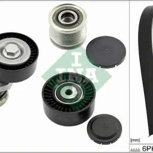 fde67af39ba810235c1496726f335049c413e95f.webp SET PK REMENA KAIS+SPANER+ROLNICA+REMENICA AUDI A4 B8 / A5 SPORTBACK ina