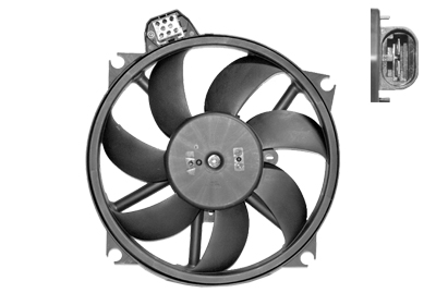 VENTILATOR HLADNJAKA RENAULT MEGANE/SCENIC 08- van wezel
