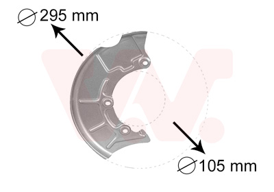 i5888372.jpg ZASTITNI LIM KOC. DISKA PREDNJI DESNI VW GOLF IV van wezel