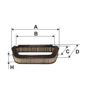 k1118a.jpg FILTER KABINE SA AKT. UGLJENOM AUDI A8 03+.