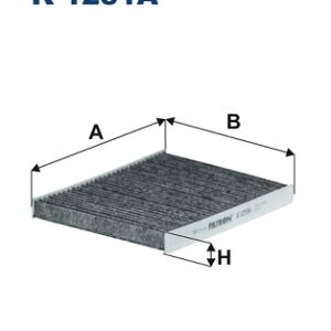 FILTER POLENA FORD FIESTA VI SA aktiv.ugljem. filtron