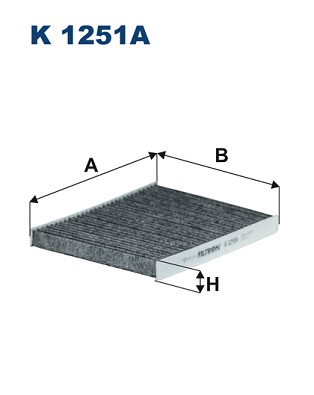 FILTER POLENA FORD FIESTA VI SA aktiv.ugljem. filtron