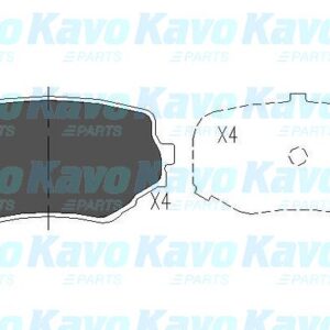 DISK PLOCICE SUZUKI GRAND VITARA 01+ kavo parts