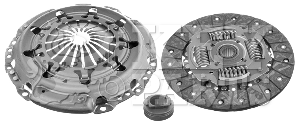 kc2074-833932.jpg SET KVACILA KORPA LAMELA DRUK LEZAJ FI 228MM CITROEN PEUGEOT 1.6 HDI key parts