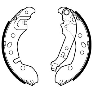 PAKNE RENAULT TWINGO II 07+ delphi 203X38MM delphi