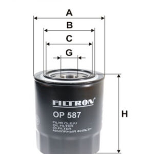 FIL.ULJA M 26X1.5 HYUNDAI / KIA MAZDA MITSUBISHI 2.5 D filtron