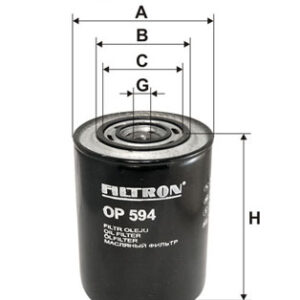 FIL.ULJA IVECO 3/4-16UNF 142*108*63 DUCATO.JUMPER filtron