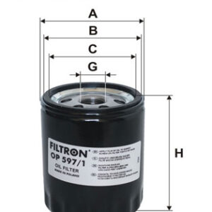 FILTER ULJA MAZDA 3/6 2.2D filtron