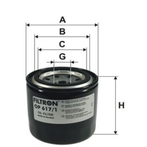FILTER ULJA M20X1.5 HYUNDAI I30 TUCSON KIA RIO SORENTO filtron