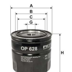 op628.jpg FIL.ULJA FIAT/FORD/VOLVO 3/4-16UNF 96*93*62 filtron