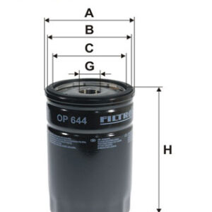 FILTER ULJA CHEROKEE 2.5 D filtron