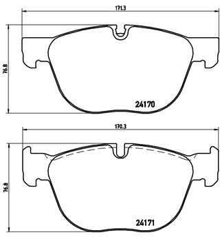 DISK PLOCICE PREDNJE BMW X5/X6 07+ brembo