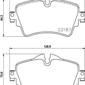 DISK PL. PREDNJE BMW 2 X1 X2 MINI brembo