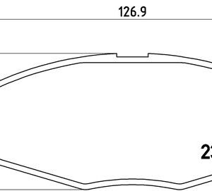 DISK PL. DAEWOO LANOS / MATIZ brembo