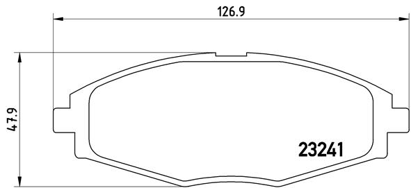 DISK PL. DAEWOO LANOS / MATIZ brembo