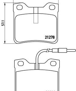 DISK.PL. Z.PEUGEOT 605 89-99 G brembo