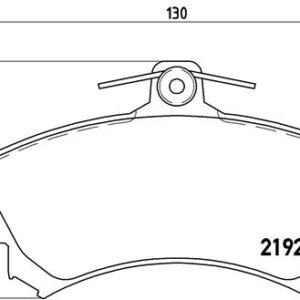 DISK PL. PR SMART FORFOUR brembo