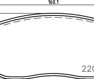 DISK PL. OPEL VIVARO RENO TRAFIC 14+ brembo