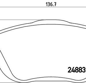 p61103.jpg DISK PL. PSA CITROEN C3/DS3 09+ brembo