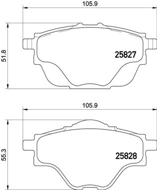 p61124.jpg DISK PL. ZADNJE PSA 308 2 13+ CITROEN C4 PICASSO 2 13+ brembo