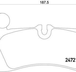 DISK PLOCICE ZADNJE VW/PORSCHE TOUAREG/CAYENNE 10+ brembo