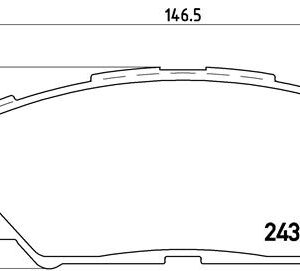 DISK PLOCICE PREDNJE TOYOTA RAV 4 06+ brembo