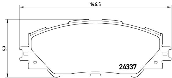 DISK PLOCICE PREDNJE TOYOTA RAV 4 06+ brembo