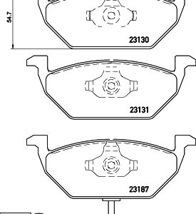 DISK PL. VW  / AUDI A3 SA KABLOM brembo