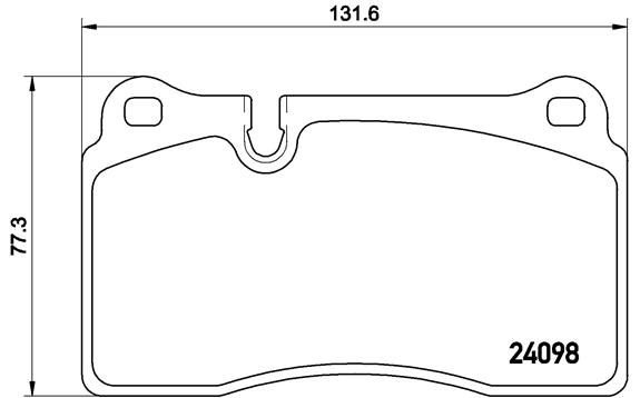 DISK PL. VW TOUAREG  02+ brembo