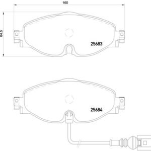 DiSK PL. VW GOLF 7 11+