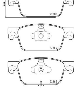 DISK PL. AUDI A4 A5 B9 15+ brembo