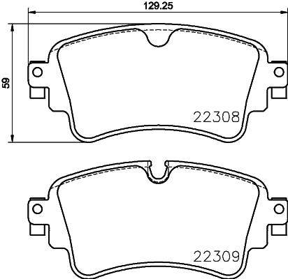 DISK PLOC ZAD. A4 A5 Q5 15- brembo