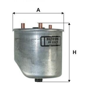 FILTER NAFTE FORD FIESTA FOCUS MONDEO TDCI 2010+ filtron