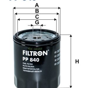 FILTER NAFTE MERCEDS 123 M14X1.5 filron