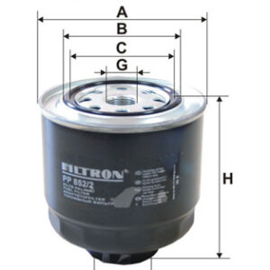 FILTER GORIVA MITSUBISHI PAJERO 2.5 TD 86+ filtron