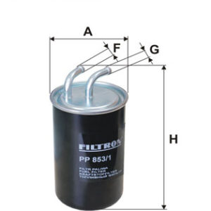FILTER GORIVA MITSUBISHI OUTLANDER 2.2D 07+ filtron