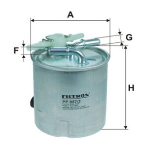 FILTER GORIVA NISSAN QASHQAI 2.0 DCI SA SENZOROM filtron