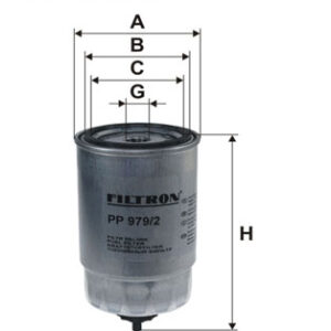 FILTER NAFTE HYNDAI KIA 1.6 2.0 D  01+