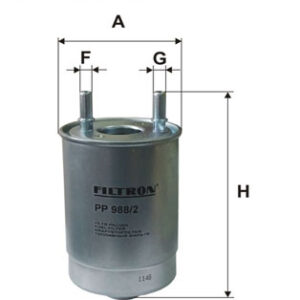 FILTER NAFTE RENO MEGANE 3 GRAND SCENIC 3 08+ filtron