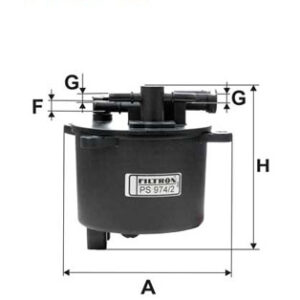 FILTER NAFTE PSA C5/407/607 2.2HDI 06+.