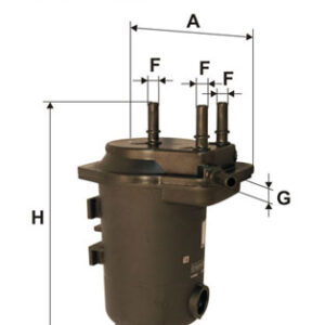 FILTER NAFTE RENAULT MEGANE/SCENIC 03+ filtron
