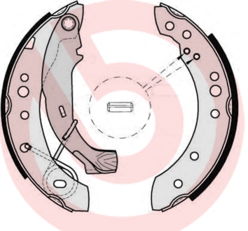 PAKNE PEUGEOT 1007 / CITROEN C2/C3 03+ 203X38MM brembo